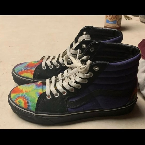 Vans Shoes - Custom Tiedye Vans